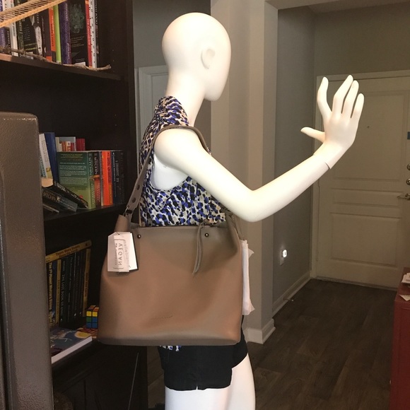 Niccola Taupe Shoulder Bag - Picture 6 of 7